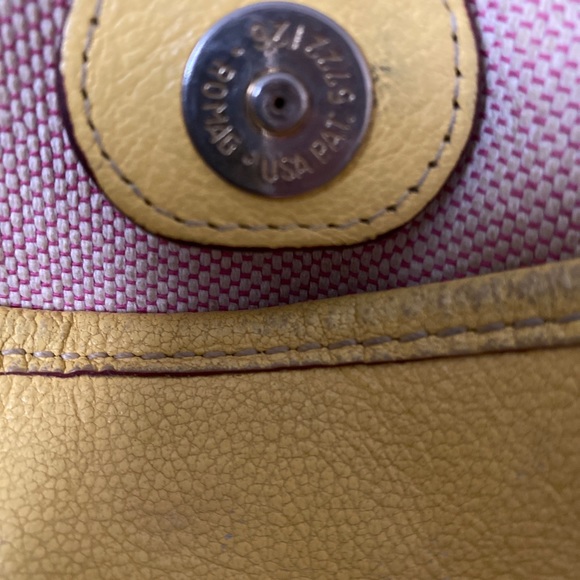 VINTAGE 1990’s DOONEY & BOURKE AUTHENTIC PEBBLE LEATHER HANDBAG TOTE | RARE FIND - Picture 14 of 14